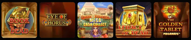 Tales of Egypt slot game at Kong Casino