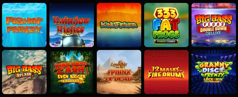 Top slot games at Kong Casino
